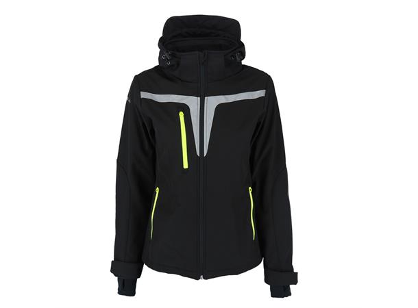 Grimen Jacket Lady Black Beauty S Allround Softshelljakke til dame 
