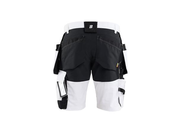 1772 Håndverksshorts stretch WHT C48 Komfortabel, lett malershorts 