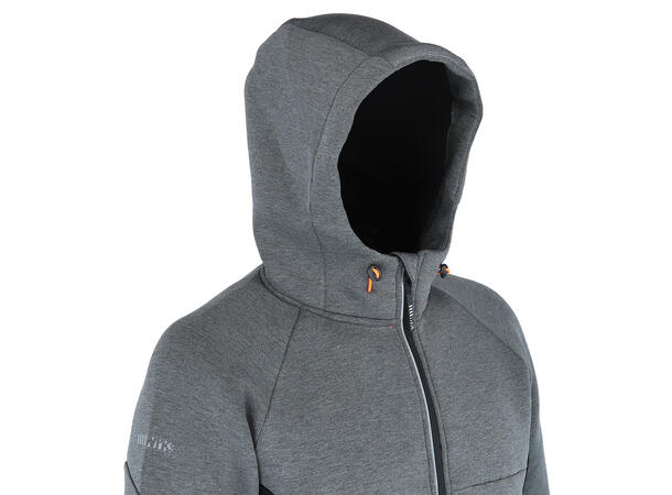 Feldspar Hooded Jacket Grey XXL God og varm hettejakke - Unisex 