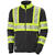 79274 ICU Fullzip BLK/NYEL S HIVIS genser med glidelås 