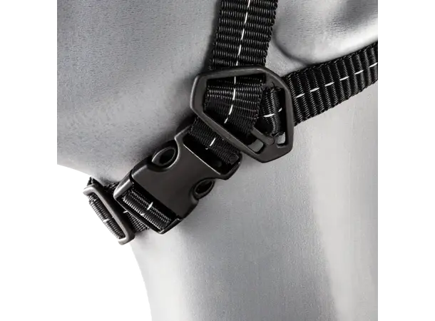 Elivery 9256 Chin Strap 4-Point Textile - Hakestropp 