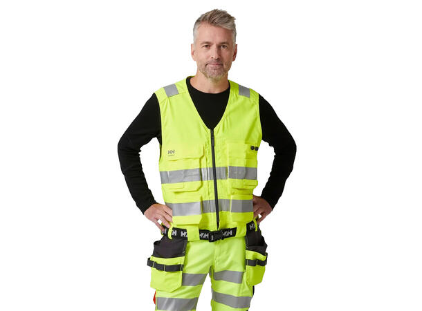 77120 Alna 2.0 Håndverkervest NYEL XS HIVIS håndverkervest 