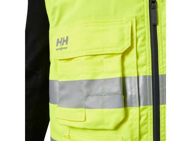 77120 Alna 2.0 Håndverkervest NYEL XS HIVIS håndverkervest 