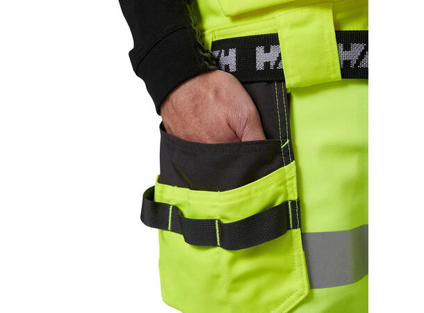 77120 Alna 2.0 Håndverkervest NYEL XS HIVIS håndverkervest 
