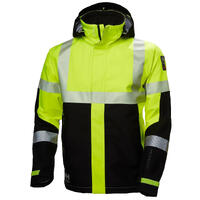 71172 ICU Skalljakke NYEL/BLK XS HIVIS vanntett skalljakke