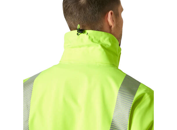 71172 ICU Skalljakke NYEL/BLK XS HIVIS vanntett skalljakke 