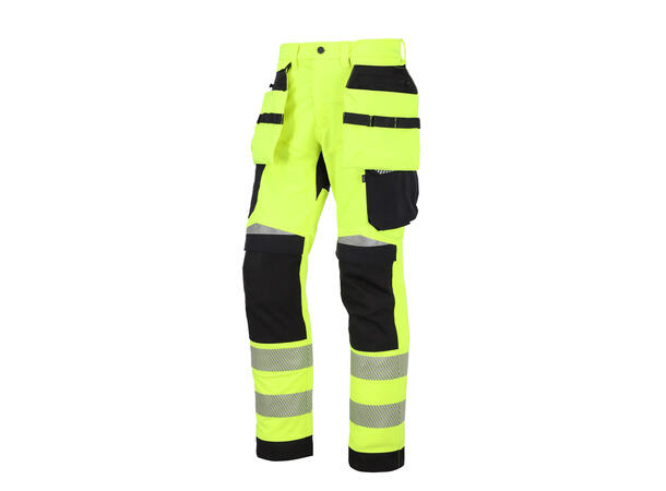 Bismuth Roofpant ZP HiVis Gul 56 Bukse med hengelommer 