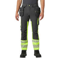 77471 ICU Arbeidsbukse BLK/NYEL C66 Håndverksbukse klasse 1