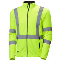 72172 UC-ME Fleecejakke NYEL XS Hi Vis - 100% polyester