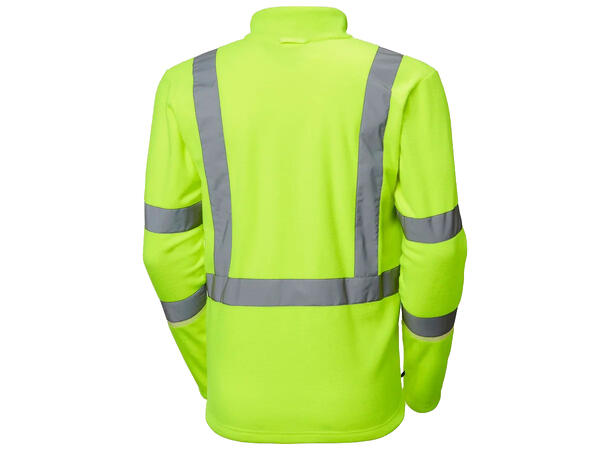 72172 UC-ME Fleecejakke NYEL XS Hi Vis - 100% polyester 