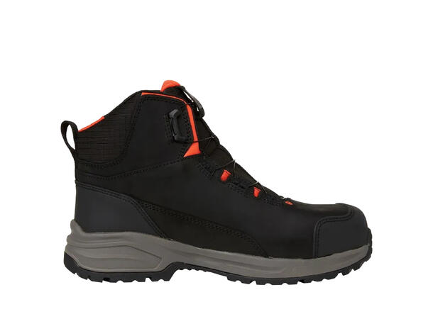 78443 Manchester LTR BOA S7S BLK/GRY 37 Vanntette vernestøvler 