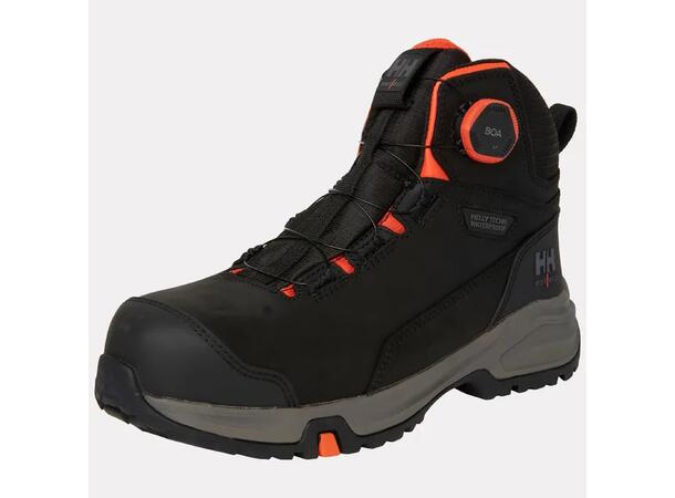 Manchester LTR BOA S7S HT Mid BLK/GRY 37 vanntette vernestøvler 