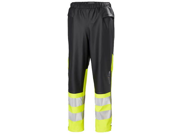 70497 Alna 2.0 Regnbukse NYEL/BLK S Vanntett regnbukse Klasse 1 