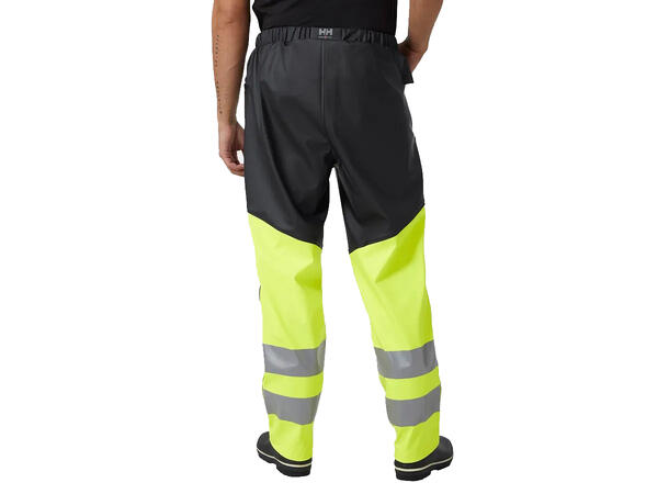 70497 Alna 2.0 Regnbukse NYEL/BLK S Vanntett regnbukse Klasse 1 