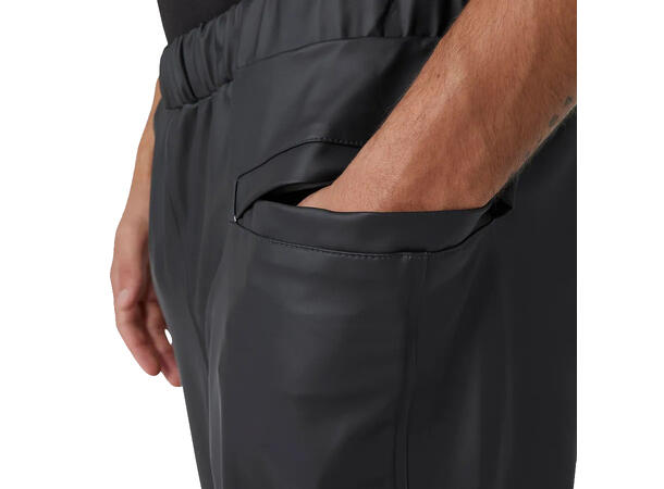 70497 Alna 2.0 Regnbukse NYEL/BLK S Vanntett regnbukse Klasse 1 