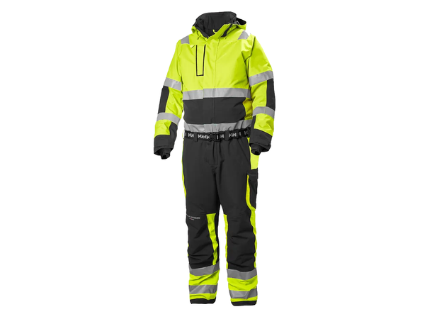 71694 Alna 2.0 Vinterdress NYEL/BLK C44 HIVIS fôret vinterkjeledress 