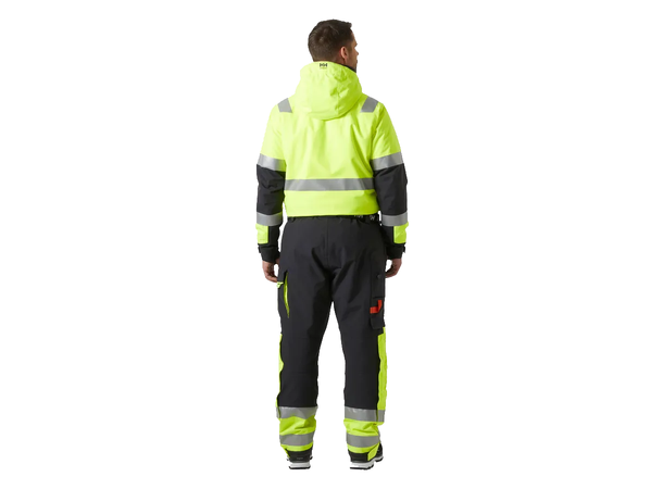 71694 Alna 2.0 Vinterdress NYEL/BLK C44 HIVIS fôret vinterkjeledress 