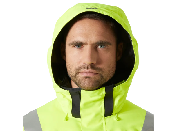 71694 Alna 2.0 Vinterdress NYEL/BLK C44 HIVIS fôret vinterkjeledress 