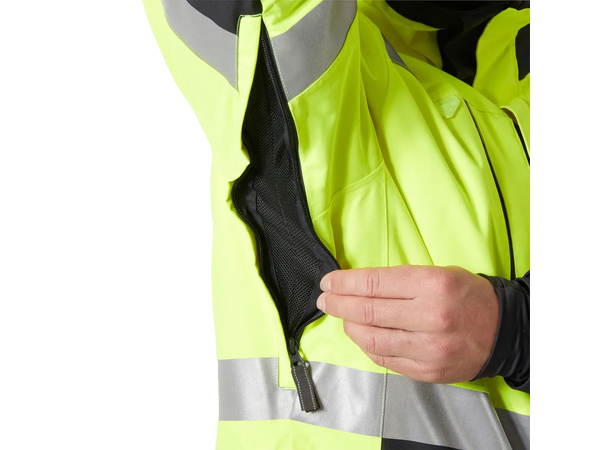 71694 Alna 2.0 Vinterdress NYEL/BLK C44 HIVIS fôret vinterkjeledress 
