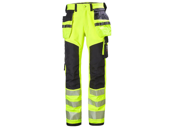 77472 ICU Arbeidsbukse NYEL/BLK C66 Håndverkerbukse klasse 2 