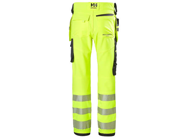 77472 ICU Arbeidsbukse NYEL/BLK C66 Håndverkerbukse klasse 2 