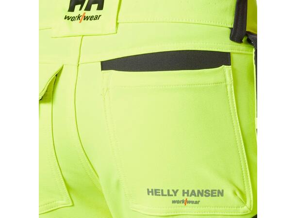 77472 ICU Arbeidsbukse NYEL/BLK C66 Håndverkerbukse klasse 2 