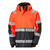 70295 Alna 2.0 Regnjakke ORA/BLK S HIVIS vanntett regnjakke 