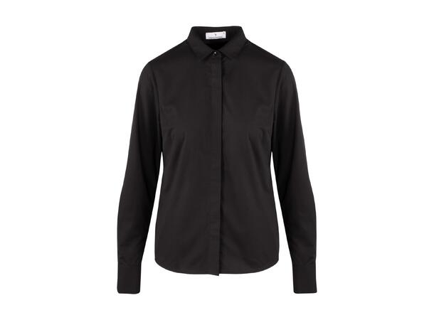Mimi Shirt Black XS Langermet skjorte dame 