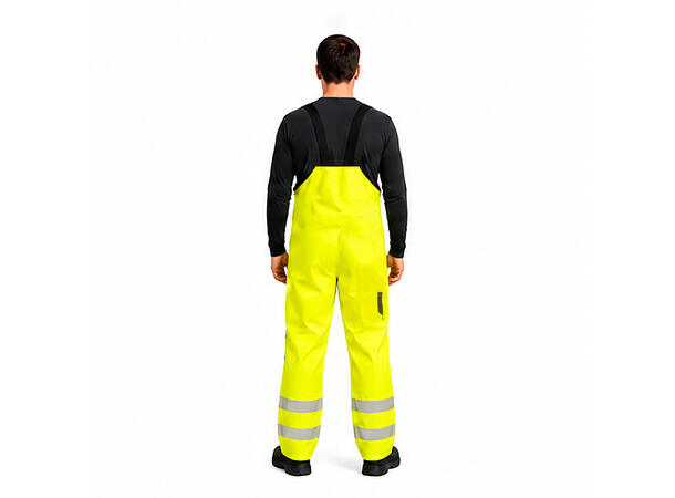 Norlight Regnbukse YEL/BLK L Regnbukse Kl.2 